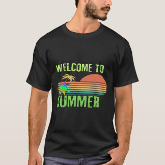 Welkom bij zomer 2024 t-shirt
