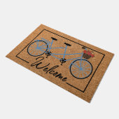 Welkom Bike Doormat, Funny Cycle Mat Decor (Schuin)
