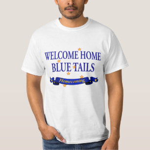 Welkom - Blauwe Tails T-shirt