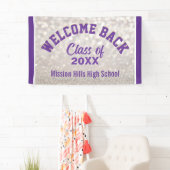 Welkom Bling! Reunion banner op maat (Insitu)