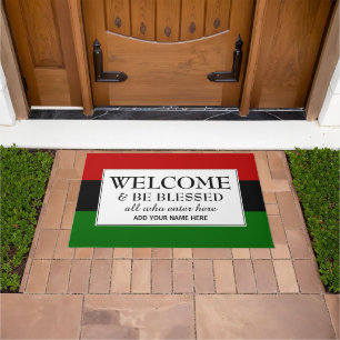 WELKOM BLOED Pan African Deurmat