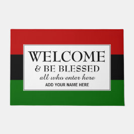 WELKOM BLOED Pan African Deurmat