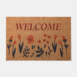 Welkom Bloemen Deur Mat, Bloemen Welkomstmat Deurmat