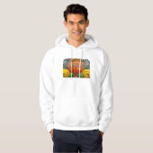 Welkom bord in het Spaans, Mexico Hoodie (Voorkant volledig)