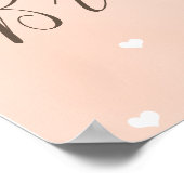 Welkom bord van de Coffee Cup-Vrijgezellenfeest Poster (Hoek)