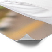 Welkom-bord van Engagement party met foto Poster (Hoek)