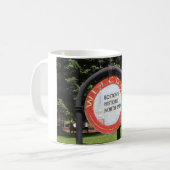 "Welkom Boston Historic North End" Koffiemok (Voorkant links)