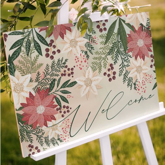 WELKOM | Botanische pracht Kerstvakantie Perfect Poster