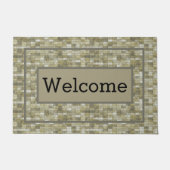 Welkom Brick Deurmat (Voorkant)