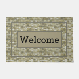 Welkom Brick Deurmat