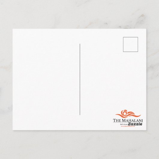 Welkom! Briefkaart (Achterkant)