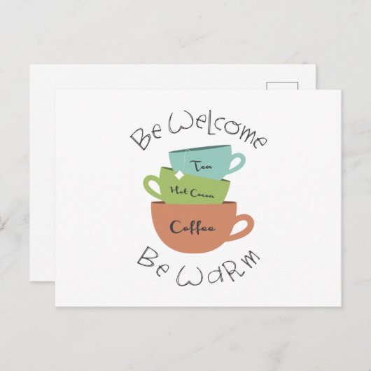 Welkom Briefkaart (Voorkant / Achterkant)