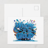 Welkom Briefkaart (Voorkant / Achterkant)