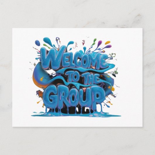 Welkom Briefkaart (Voorkant)