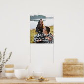 Welkom Bruidspaar Shower Foto Digitaal of Poster (Keuken)