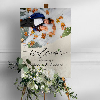 Welkom bruiloft Poster