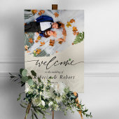 Welkom bruiloft Poster