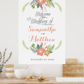 Welkom bruiloft Poster 32x48 (Keuken)