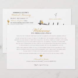 Welkom Bruiloft Route Kaart Kaart - CUSTOM Hannah