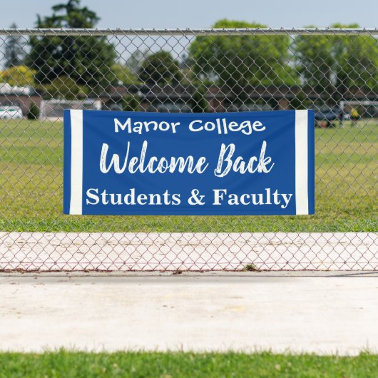 Welkom buitenschool terug banner (Insitu)