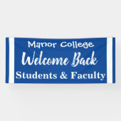 Welkom buitenschool terug banner (Horizontaal)