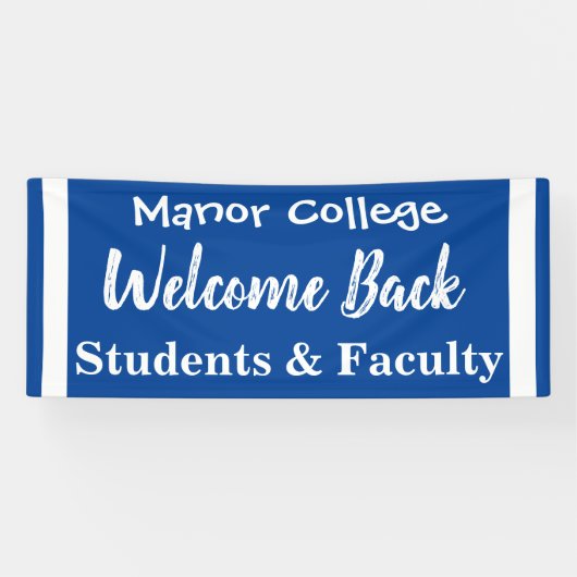 Welkom buitenschool terug banner (Horizontaal)