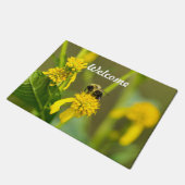 Welkom Bumblebee Doormat Deurmat (Schuin)