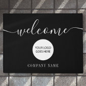 Welkom Business Company Logo Deurmat