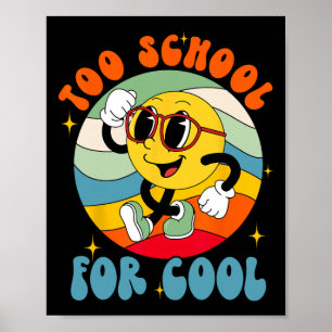 Welkom Byck Op School Lachend Gezicht Te School Vo Poster