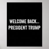 Welkom, Byck... President Trump Verkiezingen 2024 Poster (Voorkant)