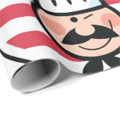 Welkom Chef Met Amerikaanse Vlag Cadeaupapier (Rol Hoek)