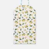 Welkom Citroenen bruiloft gunst Cadeaulabel (Achterkant)