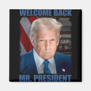 Welkom Ck de heer president Donald Trump inaugurat Magneet