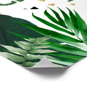 Welkom Cool Dinosaurs Birthday Party Poster (Hoek)