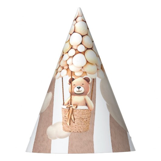 Welkom Cute Beer Baby shower Feesthoedjes (Voorkant)