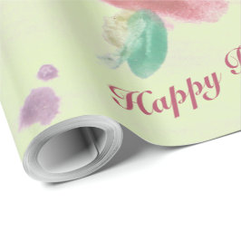 Welkom dames Flowered Event Cadeaupapier