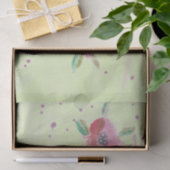 Welkom dames Flowered Event Tissuepapier (Geschenk)