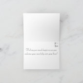 Welkom de Nieuwe Baby Kaart (Binnen)