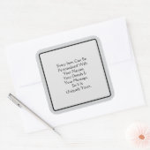 Welkom deel 4 vierkante sticker (Envelop)
