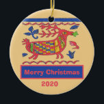 Welkom,  deer, voeg tekst toe, bewerk deze keramisch ornament<br><div class="desc">Welkom Deer l,  voeg tekst toe om u aan te passen</div>