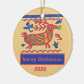 Welkom,  deer, voeg tekst toe, bewerk deze keramisch ornament (Links)