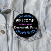 Welkom Democratische Button (In situ)