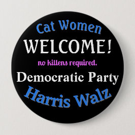 Welkom Democratische Button