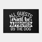 Welkom deur Mat Alle gasten moeten zwart wit zijn (Voorkant)