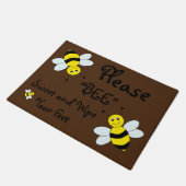 Welkom deur Mat/Bee's Deurmat (Schuin)