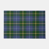 welkom deur mat blauw Nova Scotia Tartan plaid (Voorkant)