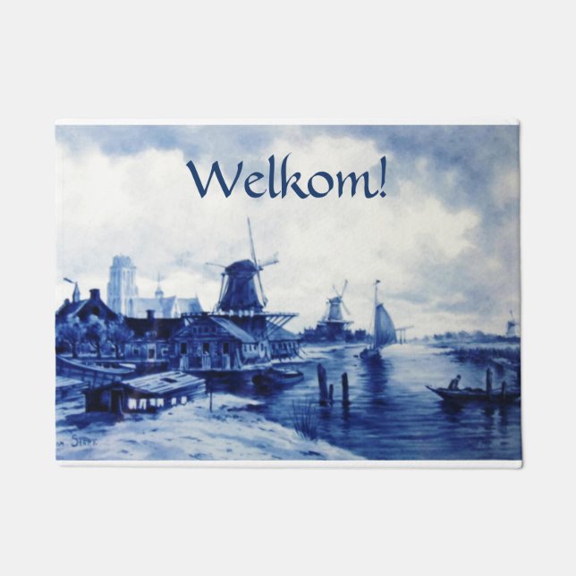 Welkom! Deurklep Deurmat (Voorkant)