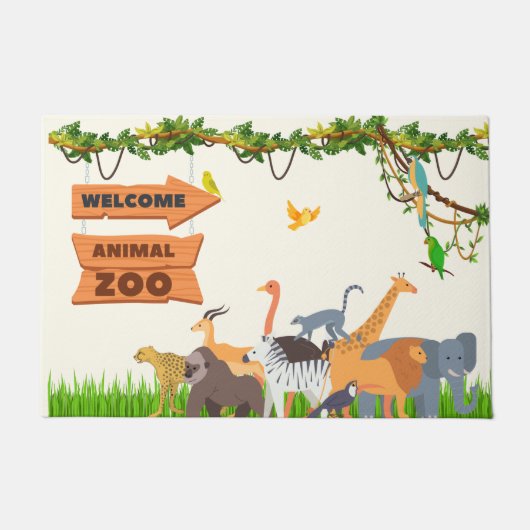 WELKOM DIEREN DIERentuin Deurmat (Voorkant)