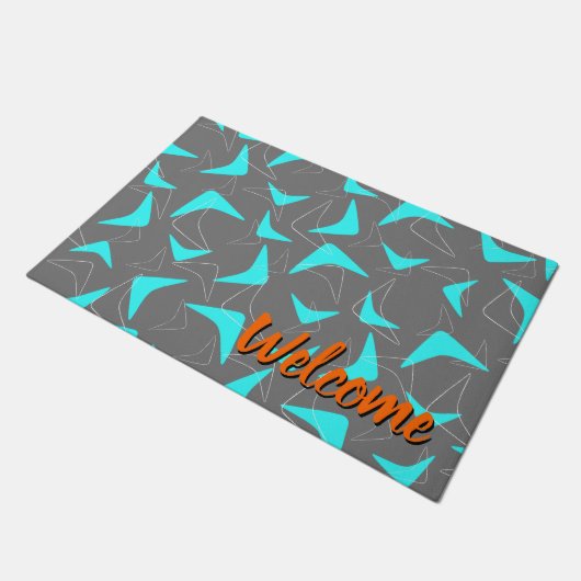 Welkom Doormat Deurmat (Schuin)