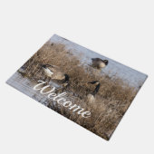 Welkom Doormat van Canadese doorsnack Time Deurmat (Schuin)